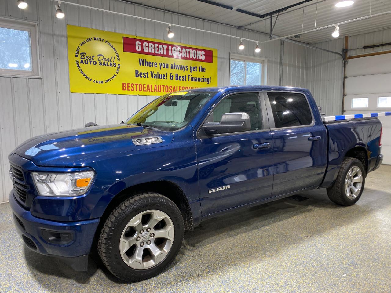 2019 RAM 1500 Big Horn Crew Cab 5.5ft Bed 4WD