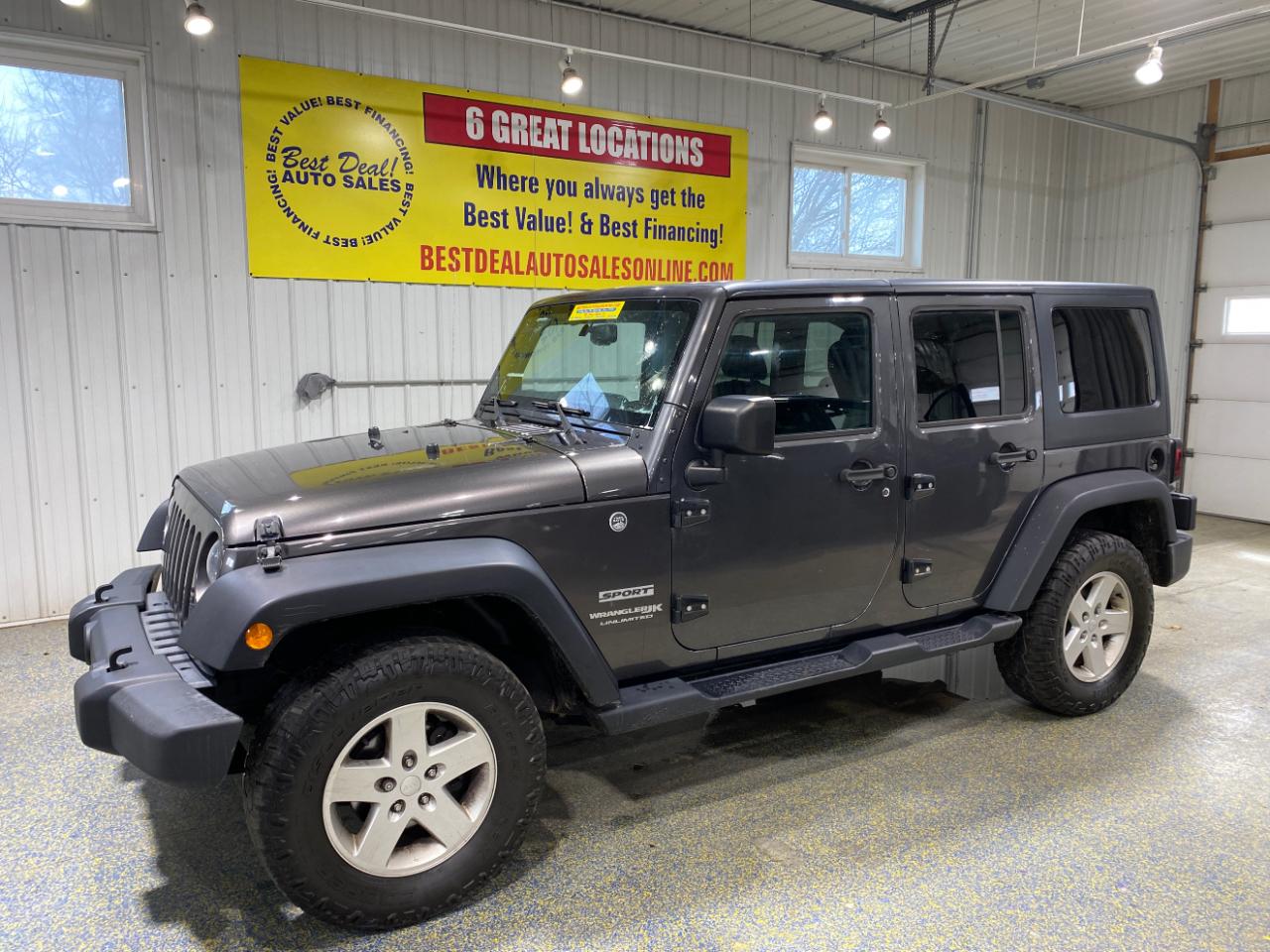 2018 Jeep Wrangler JK Unlimited Sport 4WD