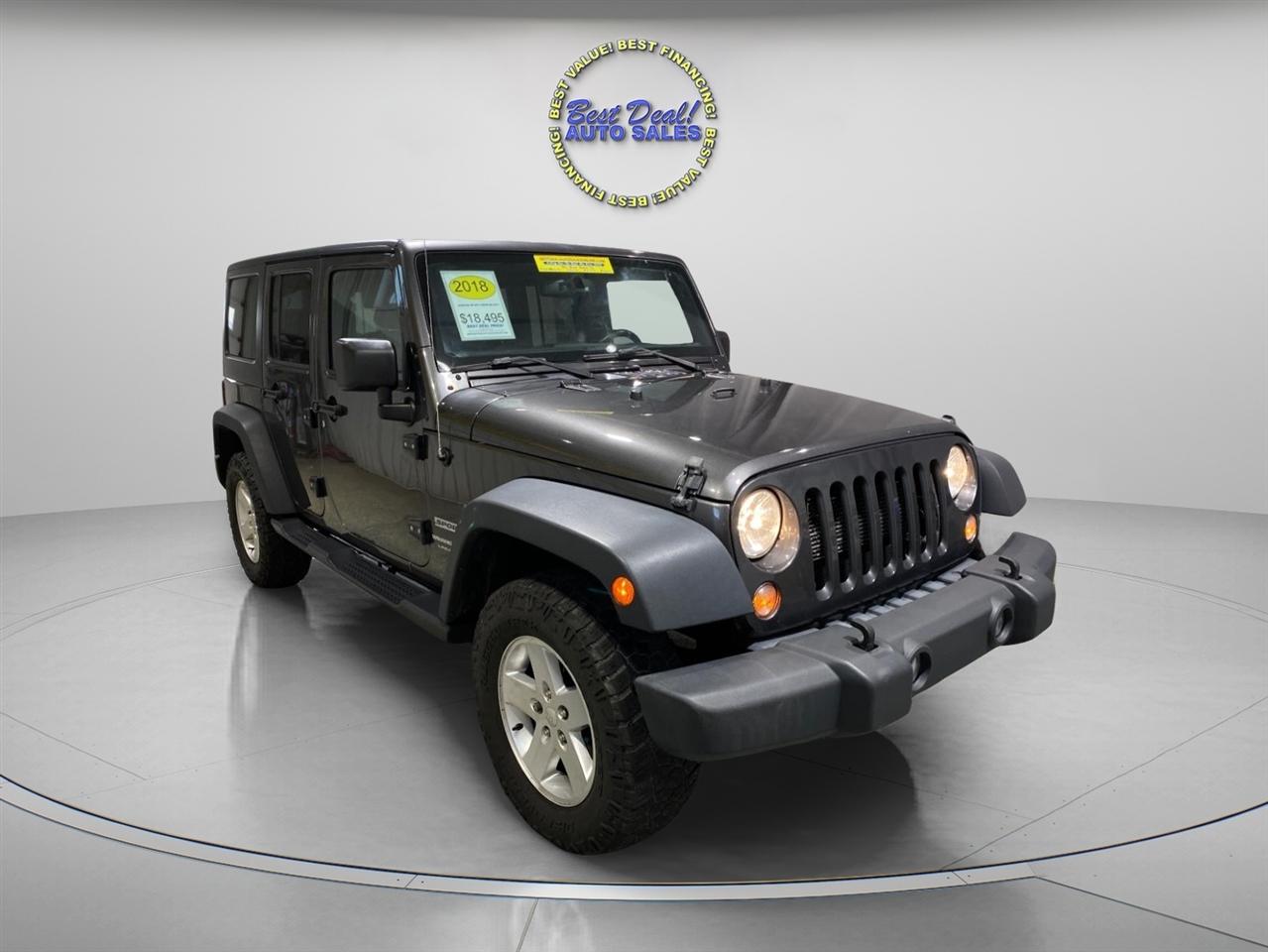 Jeep Wrangler JK Unlimited Sport 4WD 2018