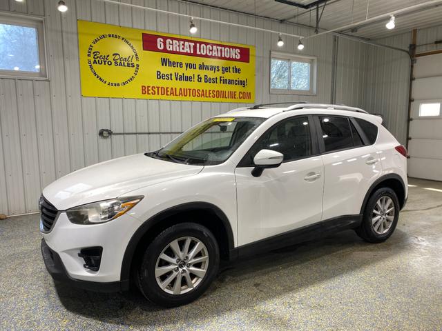 White 2016 Mazda CX-5 Touring AWD SUV / Crossover All-Wheel Drive Continuously Variable Transmission