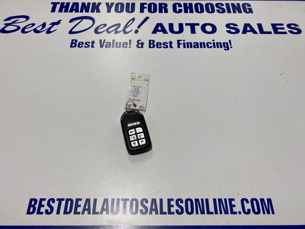 Honda Odyssey Elite 2018