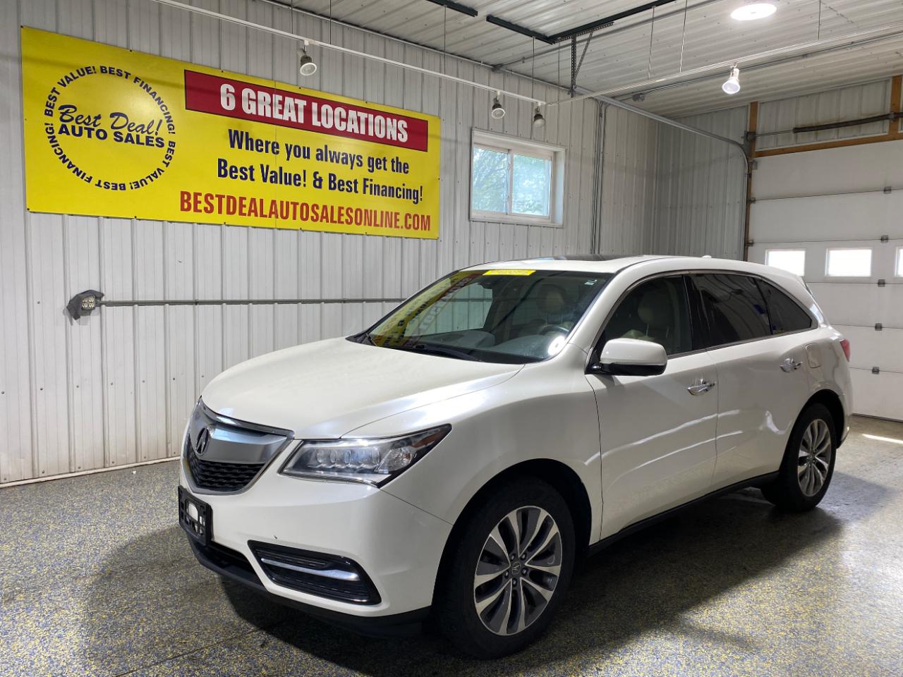 2015 Acura MDX SH-AWD 6-Spd AT w/Tech Package