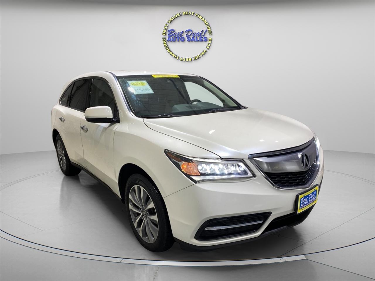 Acura MDX SH-AWD 6-Spd AT w/Tech Package 2015