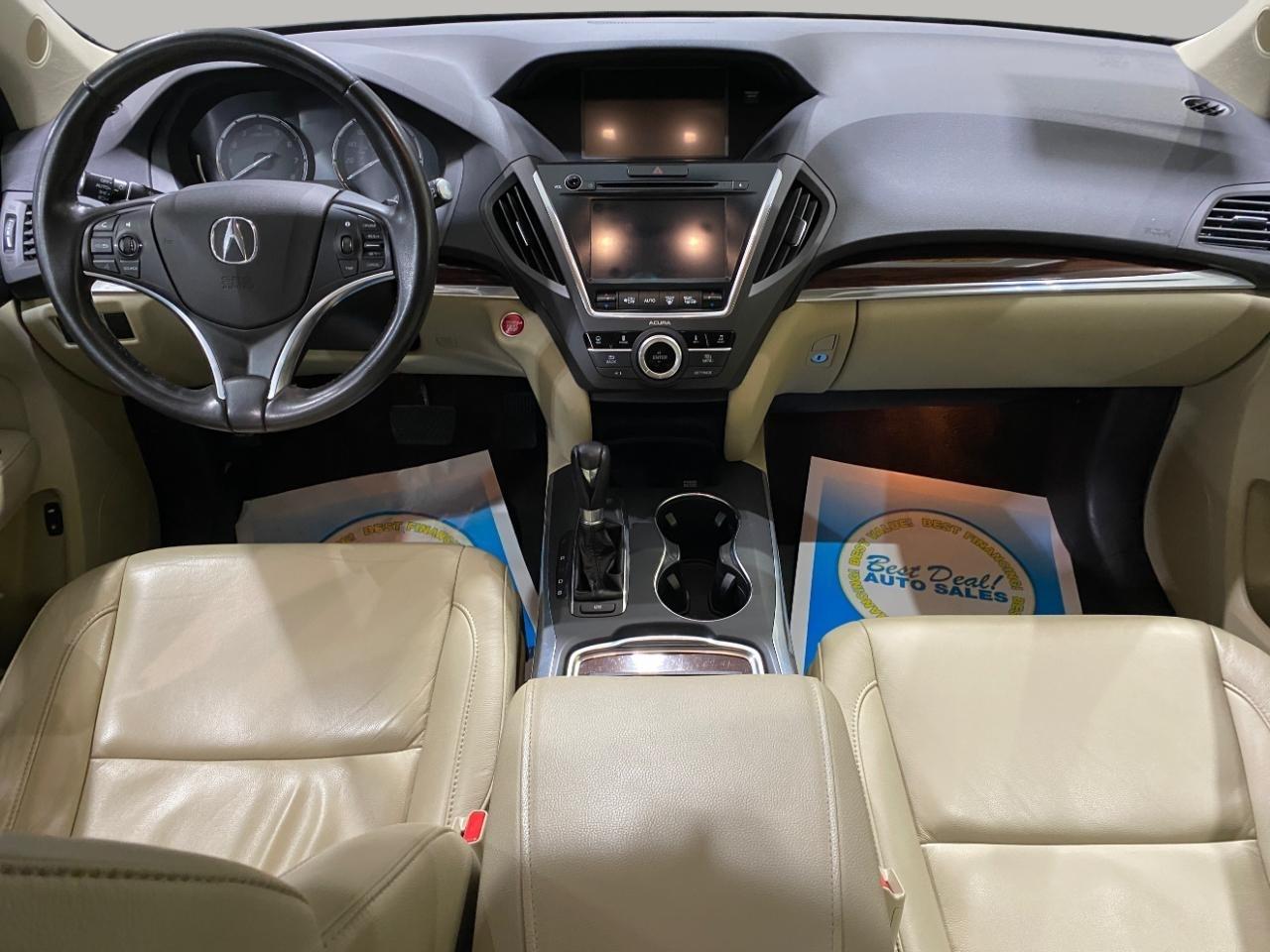 Acura MDX SH-AWD 6-Spd AT w/Tech Package 2015