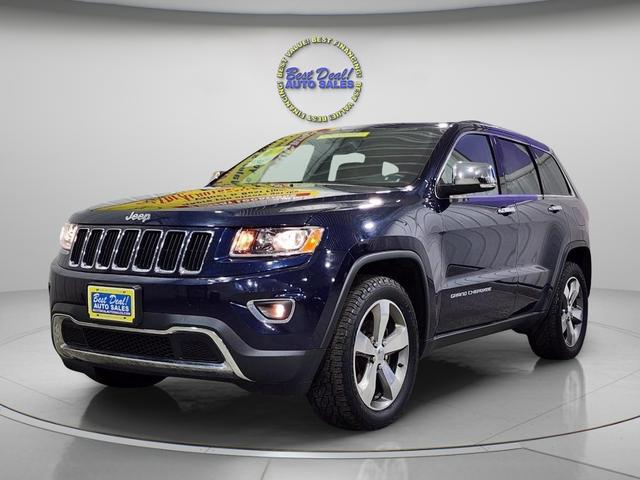 Blue 2016 Jeep Grand Cherokee SUV / Crossover Four-Wheel Drive Automatic