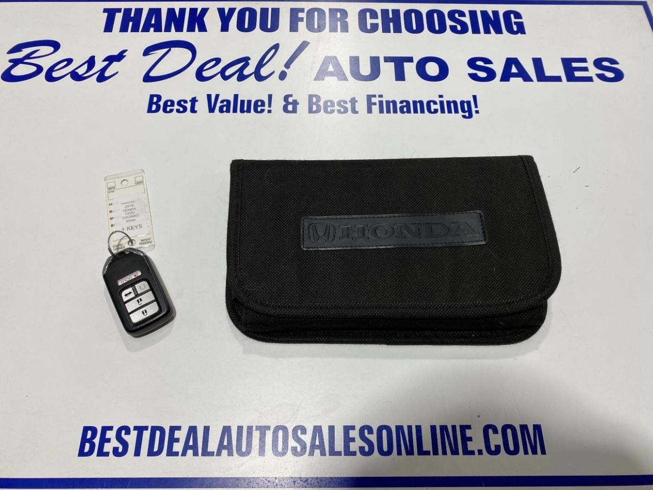 Honda Civic Sedan 4dr CVT Touring 2016