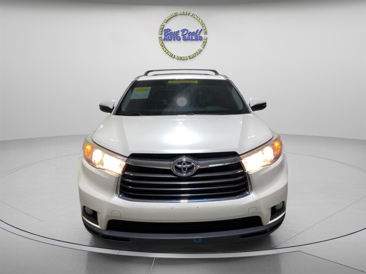 Toyota Highlander XLE AWD V6 2016