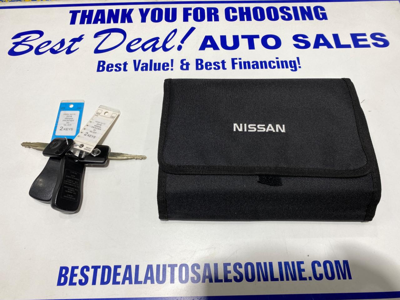 Nissan Frontier SL Crew Cab 5AT 4WD 2018
