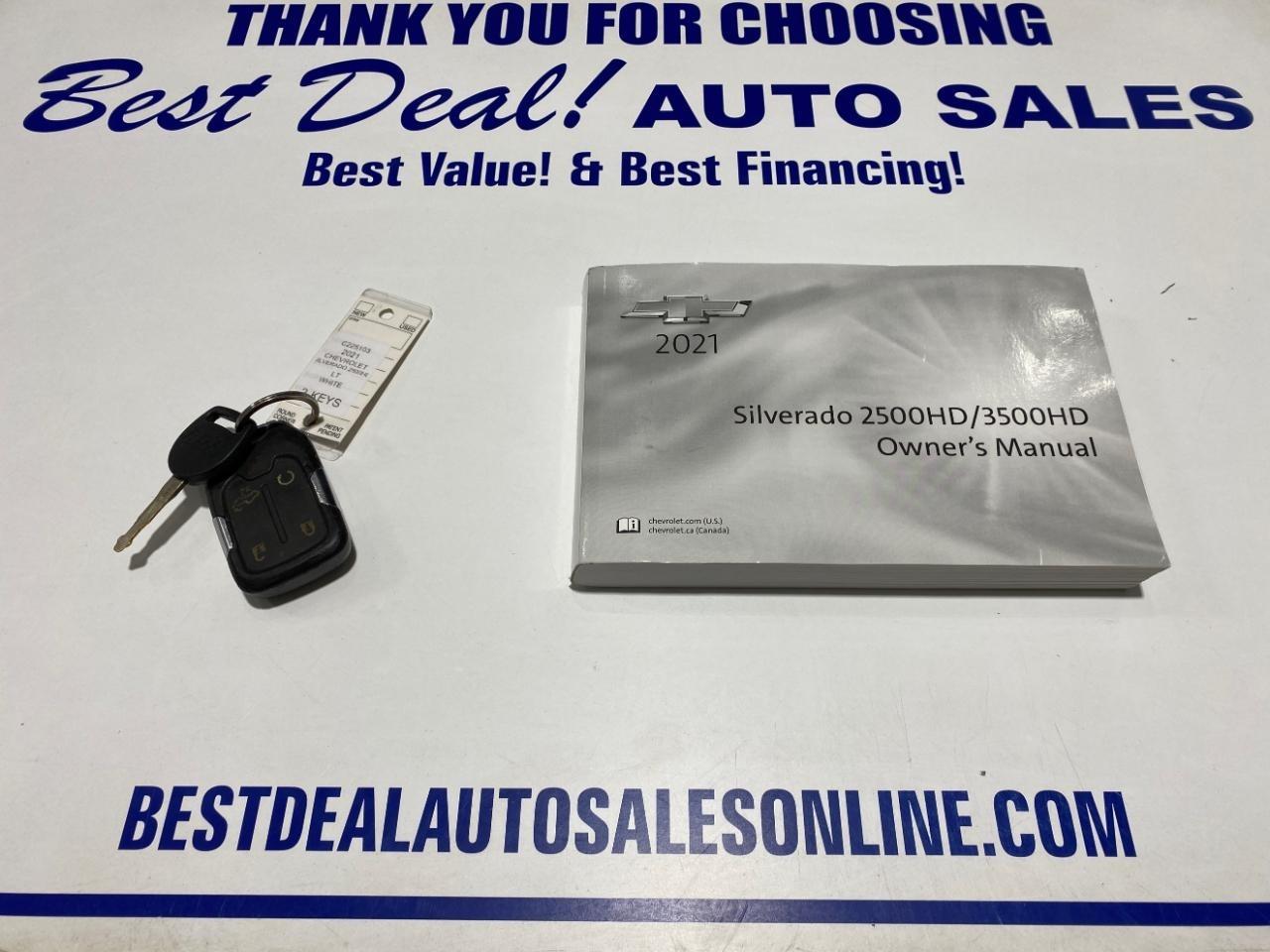 Chevrolet Silverado 2500HD LT Crew Cab Short Box 4WD 2021