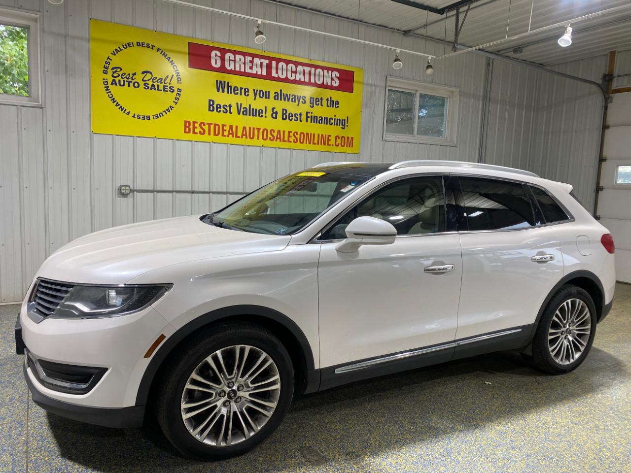 2018 Lincoln MKX Reserve 4D SUV AWD