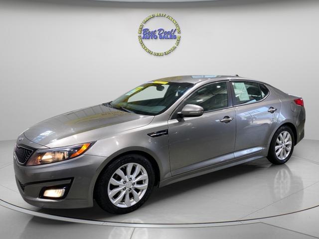 Gray 2014 Kia Optima Sedan Front-Wheel Drive 6-Speed Automatic