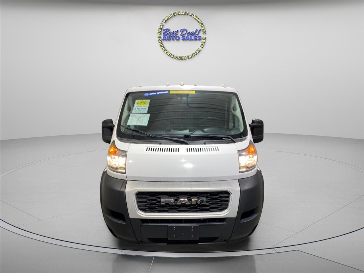 RAM 1500 ProMaster Vans Tradesman w/o Pas LR Cargo Van 118 WB 2019