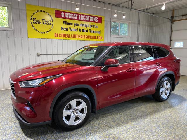 Red 2020 Toyota Highlander SUV / Crossover All-Wheel Drive Automatic