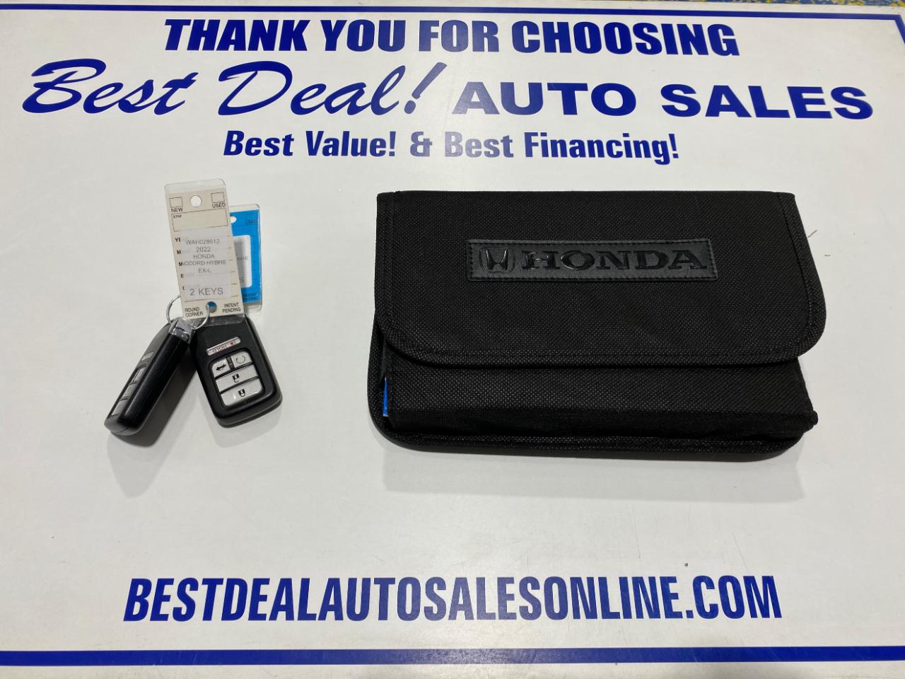 Honda Accord Hybrid EX-L 2022