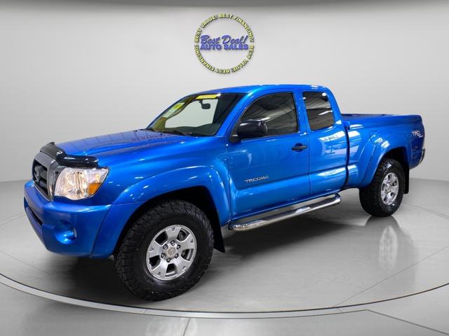 Blue 2007 Toyota Tacoma Pickup Truck Four-Wheel Drive Automatic