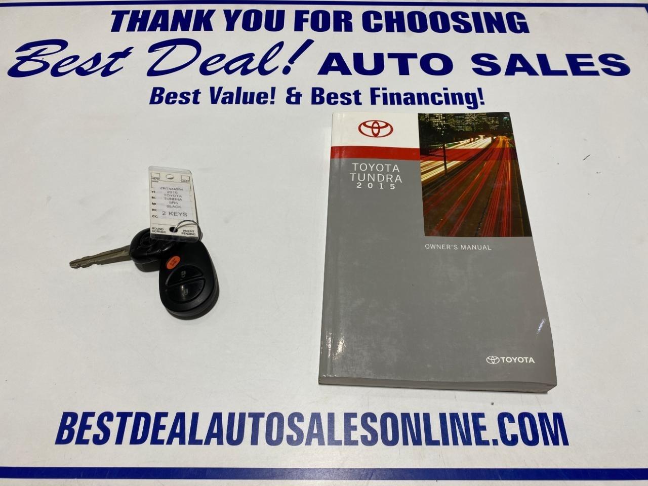 Toyota Tundra SR5 5.7L V8 FFV Double Cab 4WD 2015