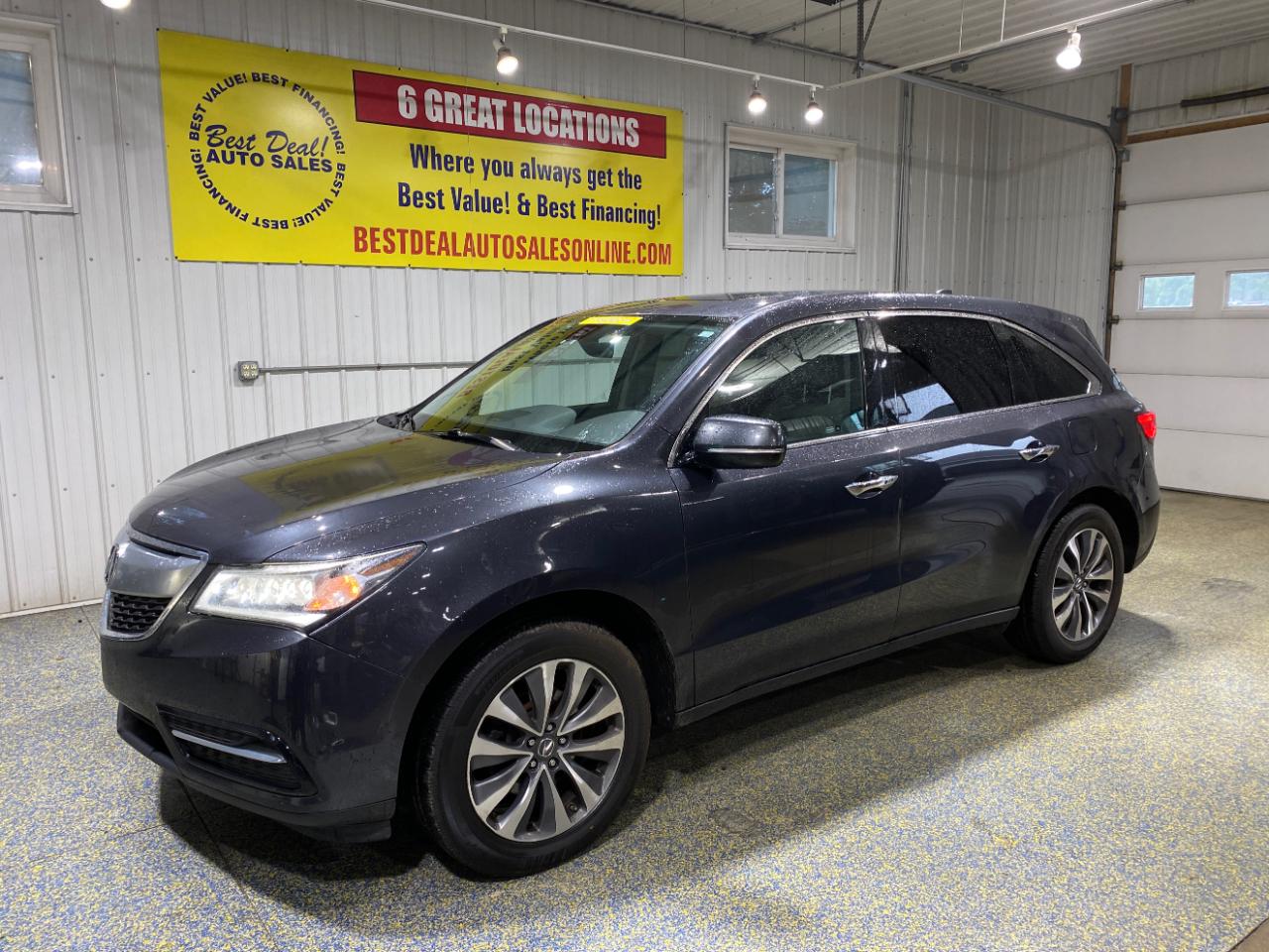 2016 Acura MDX SH-AWD 9-Spd AT w/Tech Package