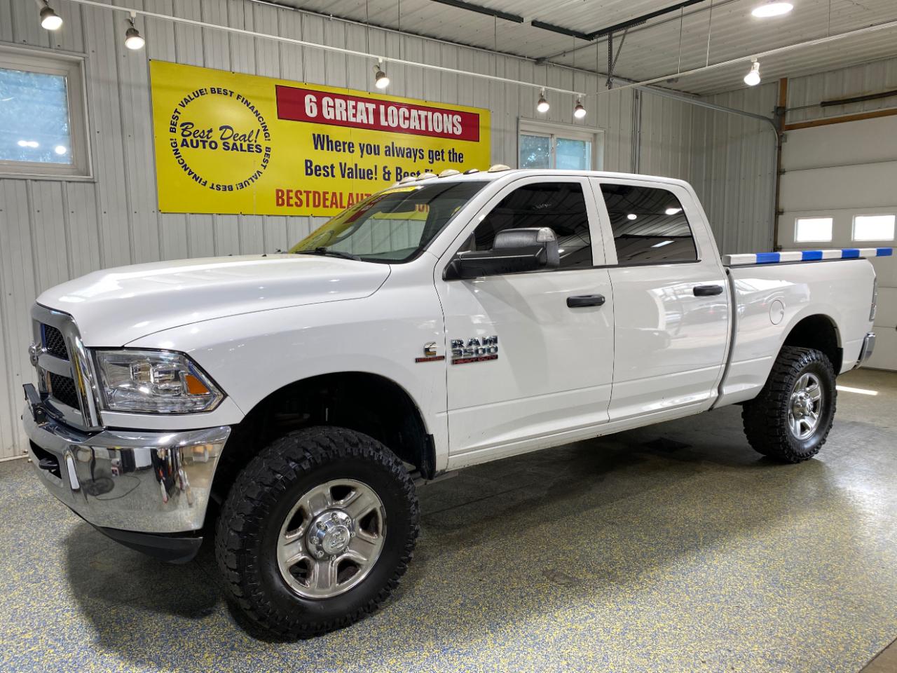2017 RAM 3500 Tradesman Crew Cab 6ft Bed 4WD