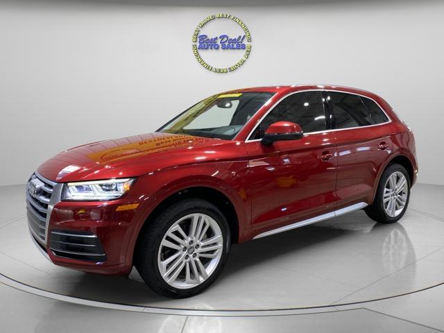 Red 2018 Audi Q5 SUV / Crossover All-Wheel Drive Automatic