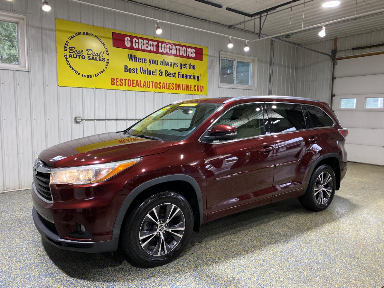2016 Toyota Highlander XLE AWD V6