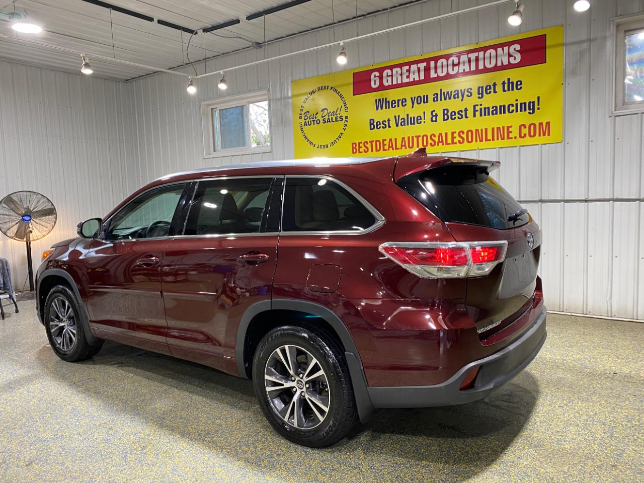 Toyota Highlander XLE AWD V6 2016