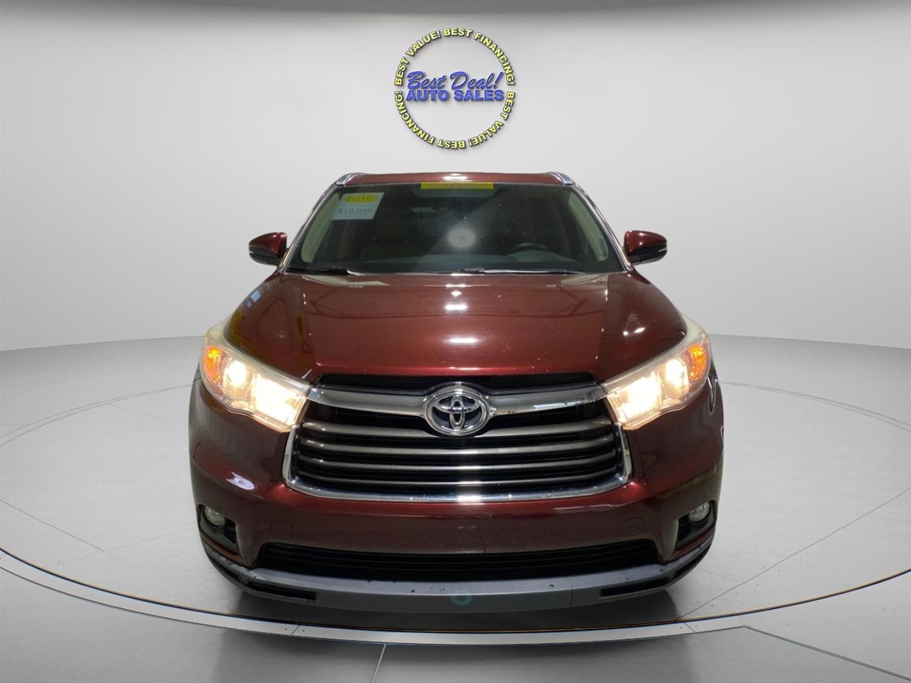 Toyota Highlander XLE AWD V6 2016