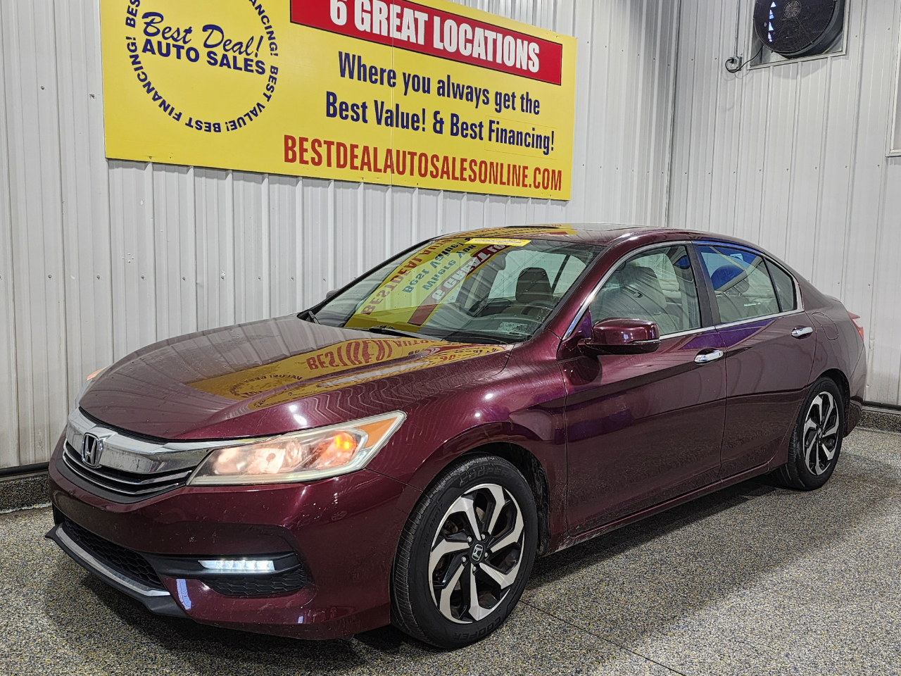 2016 Honda Accord EX-L 4dr Sedan