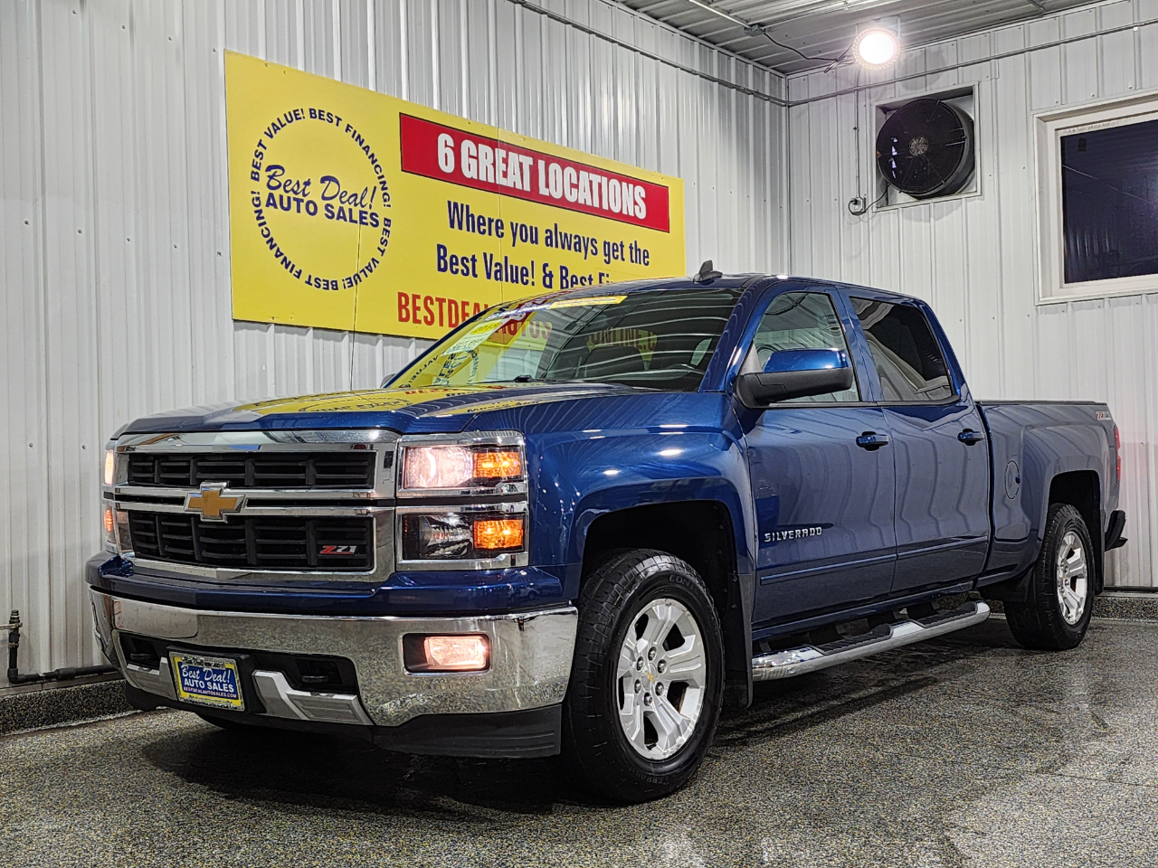 2015 Chevrolet Silverado 1500 4X4 LT 4DR CREW CAB 5.8FT SB PICKUP