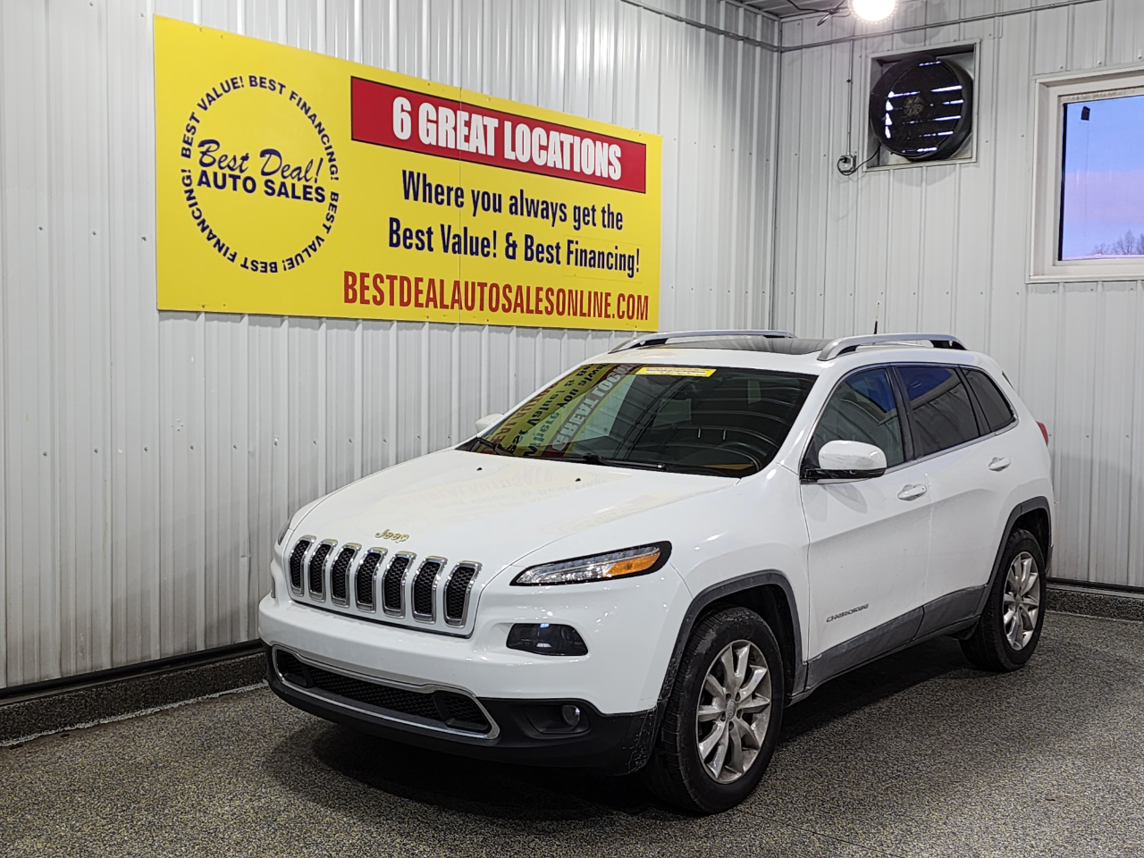 2016 Jeep Cherokee 4X4 LIMITED 4DR SUV