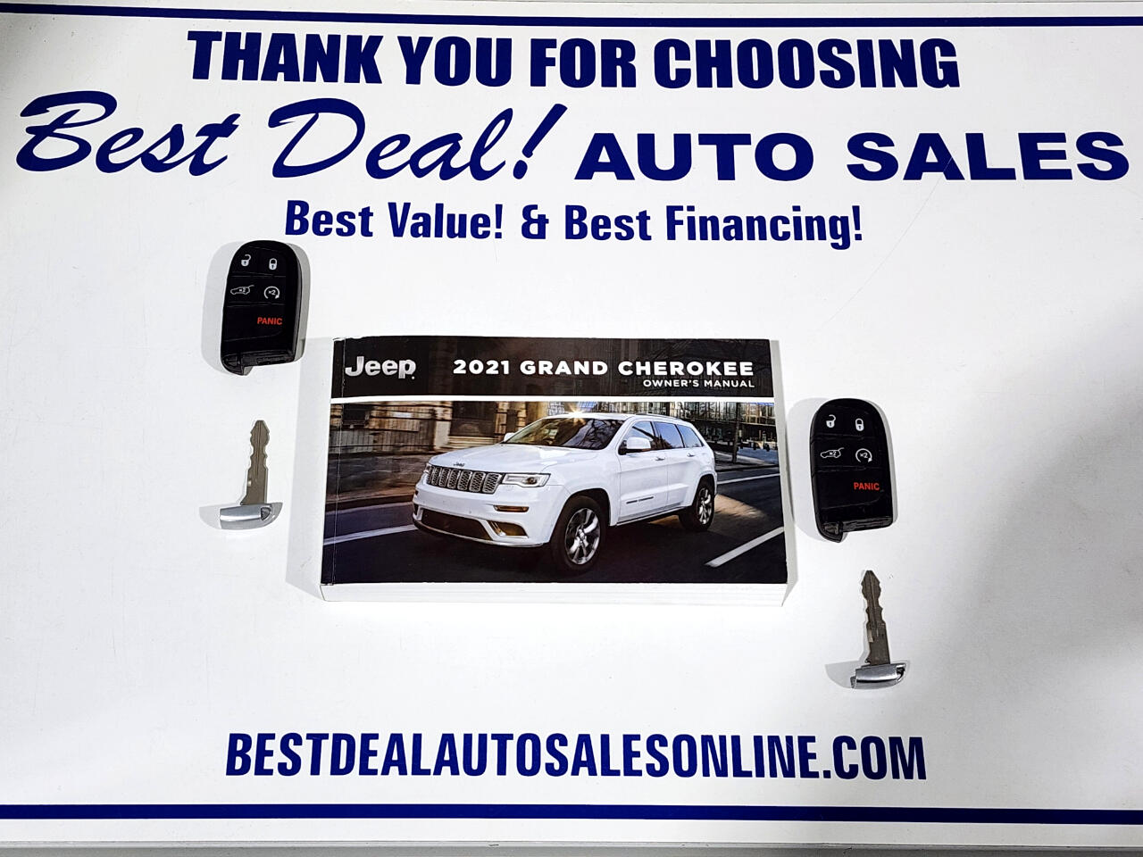 2021 Jeep Grand Cherokee 4X4 80TH ANNIVERSARY EDITION 4DR SUV