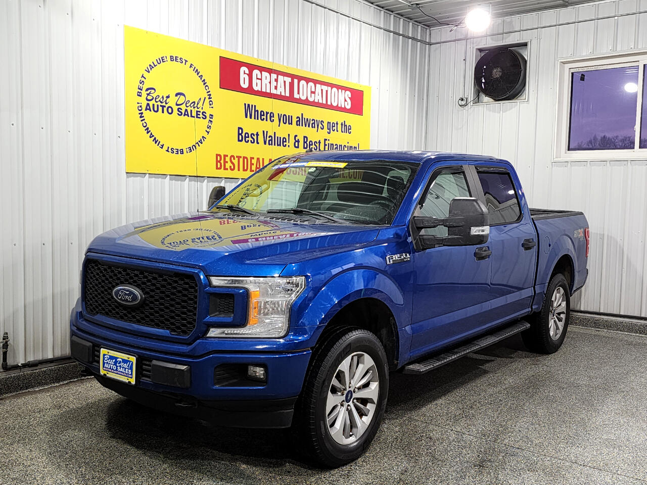 2018 Ford F-150 4X4 XL 4DR SUPERCREW 5.5FT SB PICKUP