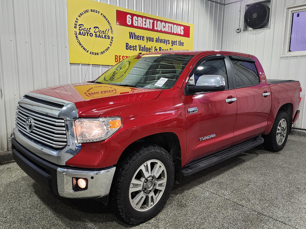 2016 Toyota Tundra 4x4 Limited 4dr CrewMax Cab Pickup SB (5.7L V8)