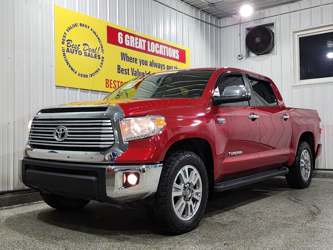 2016 Toyota Tundra 4x4 Limited 4dr CrewMax Cab Pickup SB (5.7L V8)