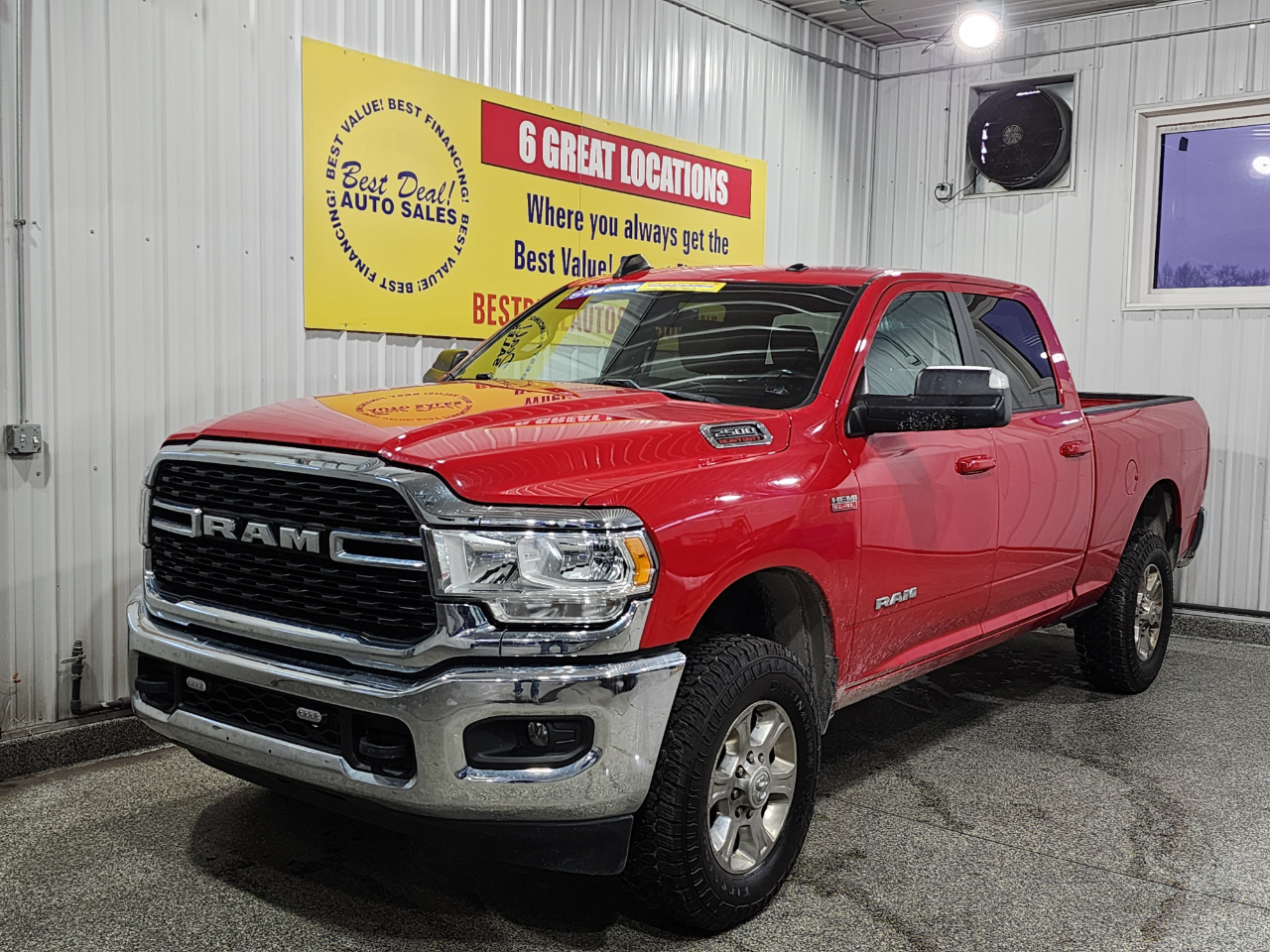 2022 RAM 2500 4X4 BIGHORN 4DR CREW CAB 6.3FT SB PICKUP