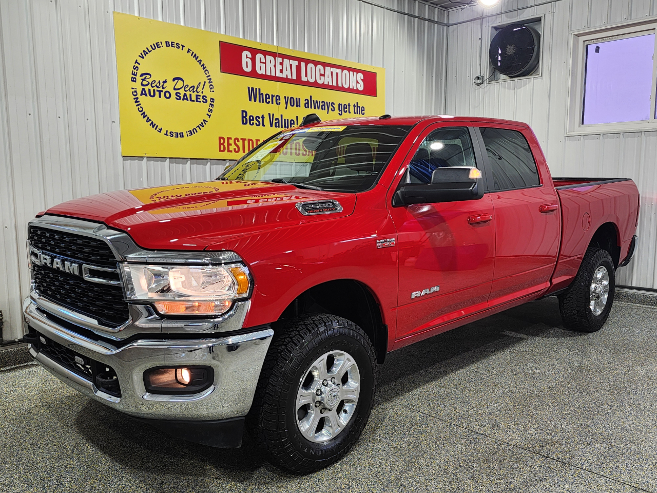 2022 RAM 2500 4X4 BIGHORN 4DR CREW CAB 6.3FT SB PICKUP