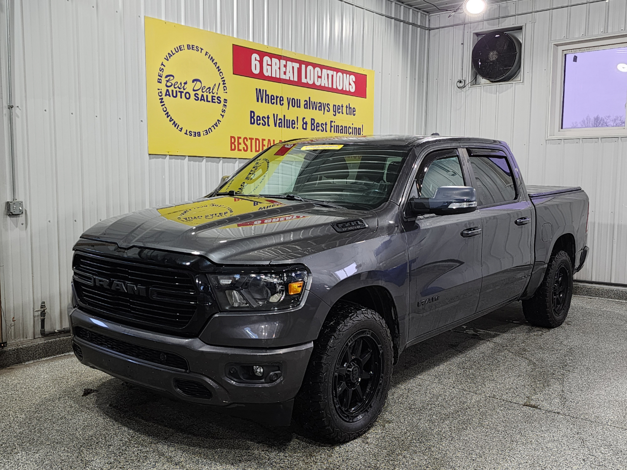 2020 RAM 1500 4X4 BIG HORN 4DR CREW CAB 5.6FT SB PICKUP