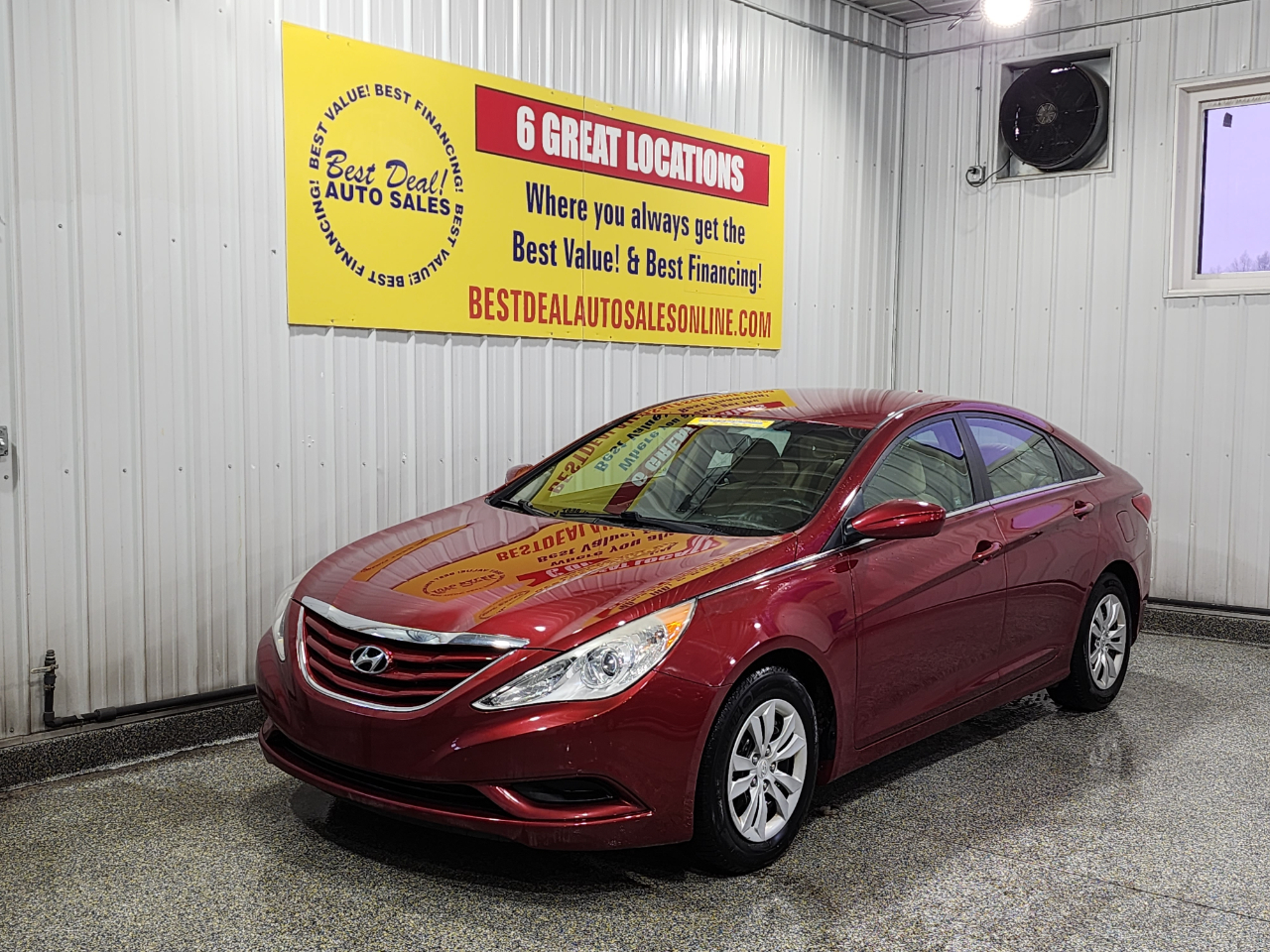 2012 Hyundai Sonata GLS 4DR SEDAN 6A