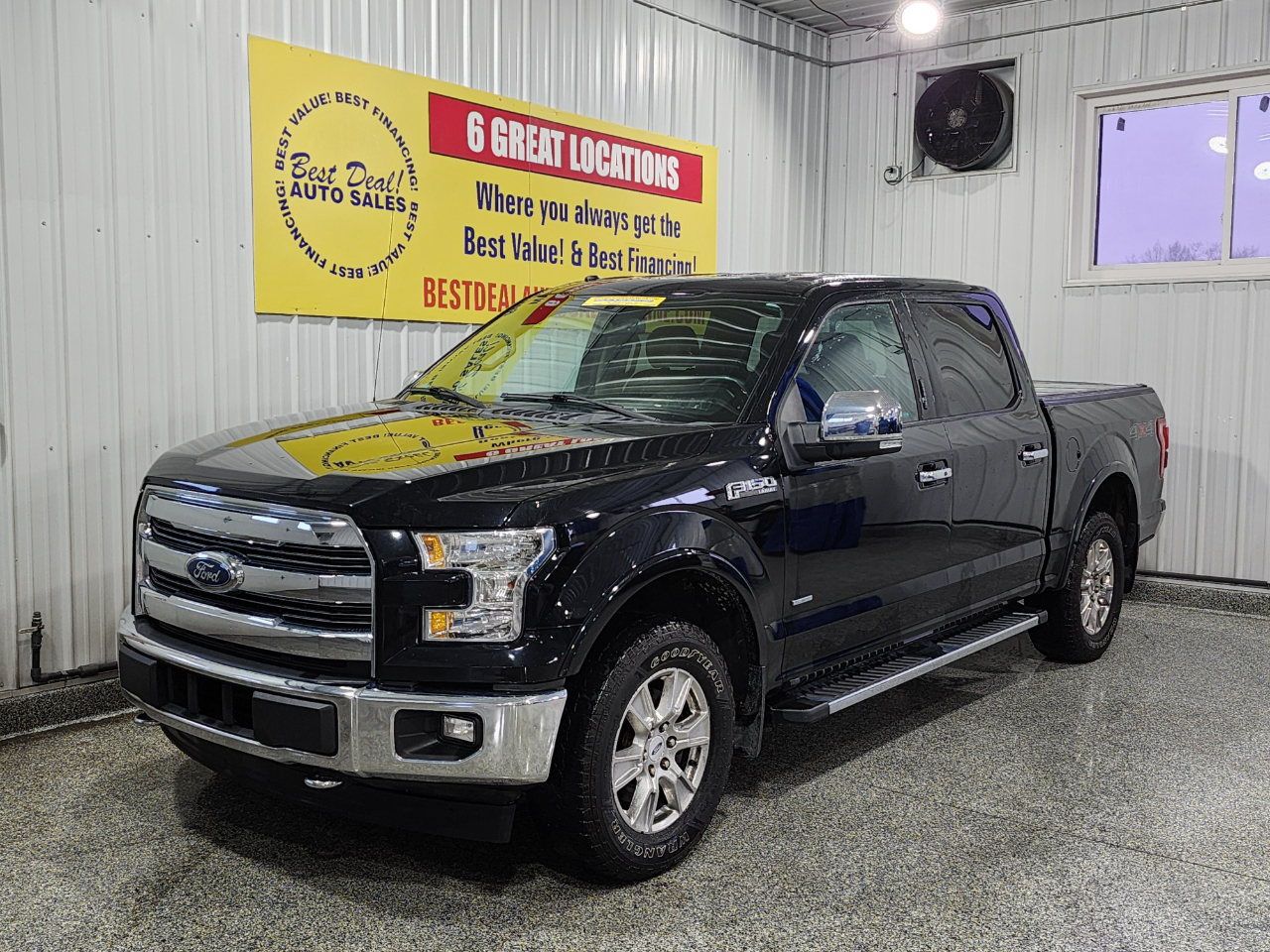 2017 Ford F-150 4X4 LARIAT 4DR SUPERCREW 5.5FT SB PICKUP