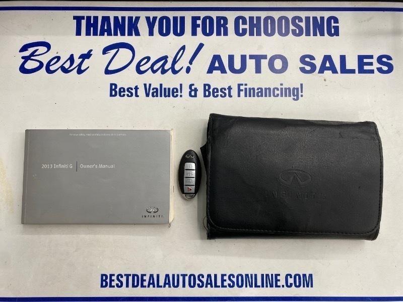 Infiniti G Sedan 37x AWD 2013