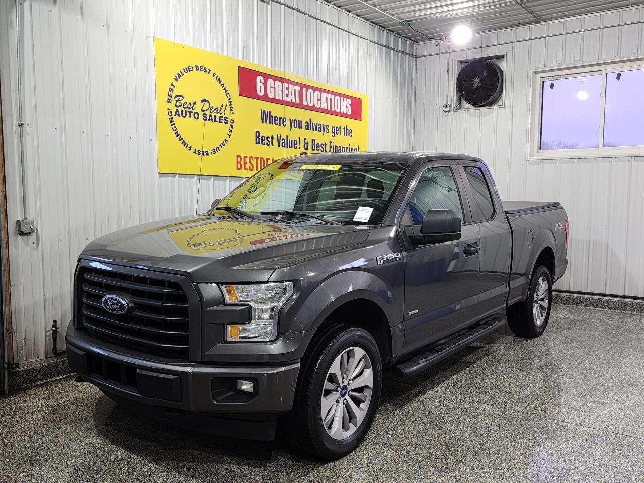 2017 Ford F-150 4X4 XL 4DR SUPERCAB 6.5FT SB PICKUP