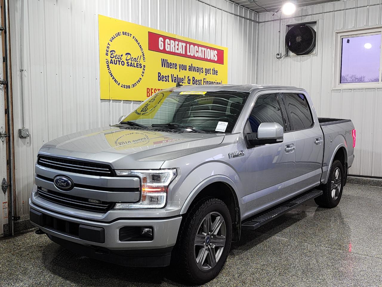 2020 Ford F-150 4X4 LARIAT 4DR SUPERCREW 5.5FT SB PICKUP