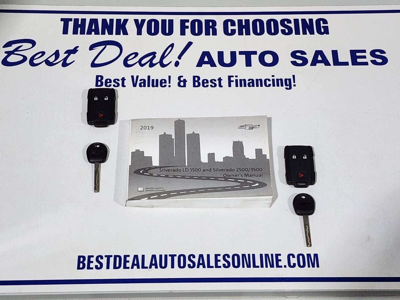 Chevrolet Silverado 2500HD Work Truck Double Cab Long Box 4WD 2019