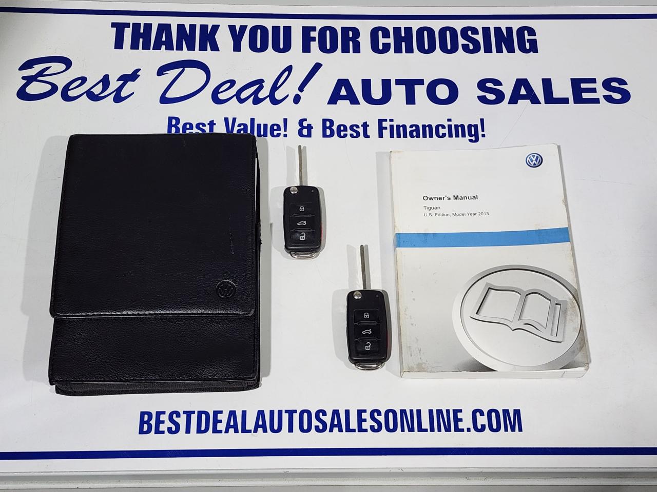 2013 Volkswagen Tiguan AWD S 4MOTION 4DR SUV