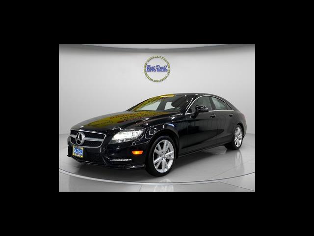 Black 2014 Mercedes-Benz CLS 550 4MATIC Sedan All-Wheel Drive Automatic
