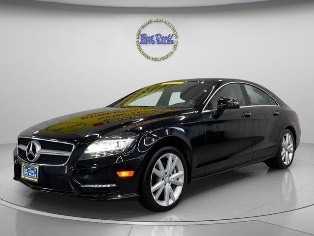 Black 2014 Mercedes-Benz CLS 550 4MATIC Sedan All-Wheel Drive Automatic
