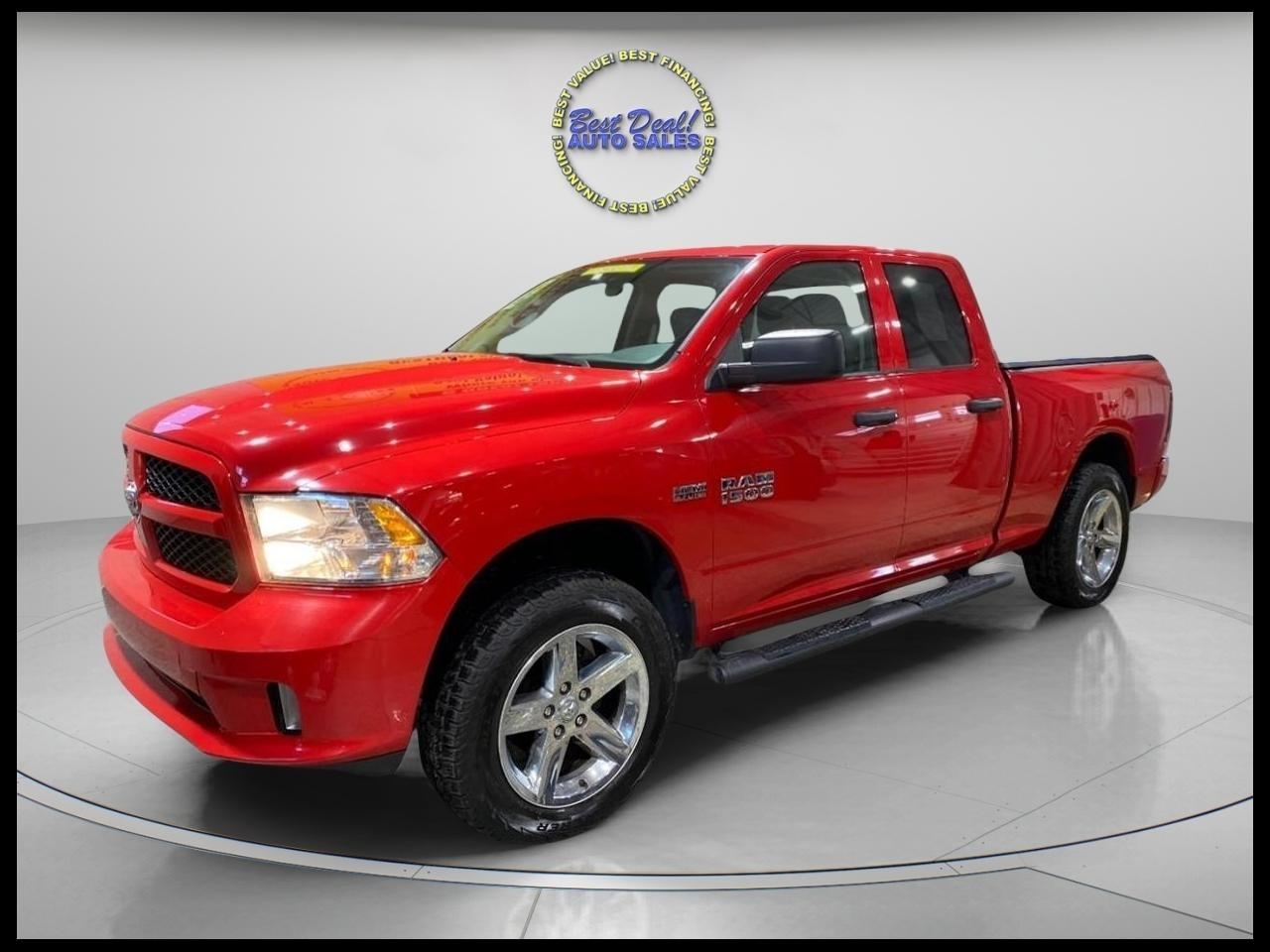 2018 RAM 1500 Express Quad Cab 6 ft Bed4WD