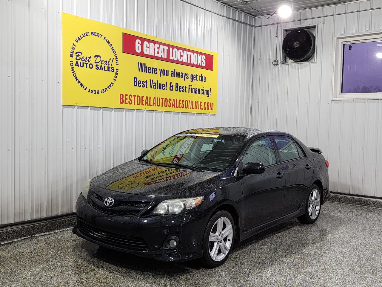 2013 Toyota Corolla S 5-Speed MT