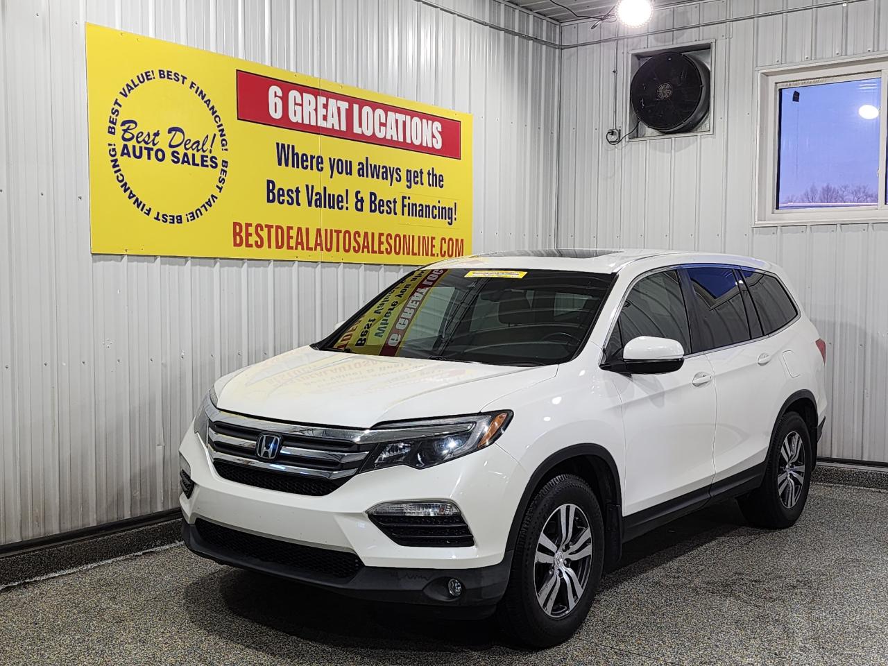 2017 Honda Pilot AWD EX-L 4DR SUV W/HONDA SENSING