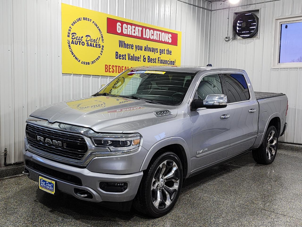 2019 RAM 1500 4x4 LIMITED 4DR CREW CAB 5.6FT SB PICKUP