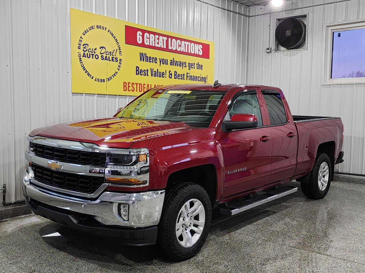 2018 Chevrolet Silverado 1500 4x4 4DR DOUBLE CAB 6.5FT SB PICKUP